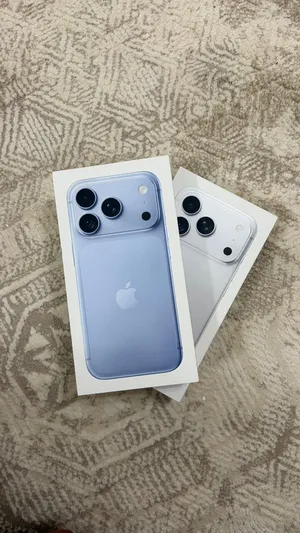 iPhone 18 Pro 256GB جديد مختوم وارد أمريكا أزرق وسلفر