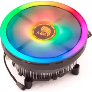 مبرد هوائي احترافي ملون للمعالجات RGB CPU COOLER FOR INTEL LGA1700 - AMD