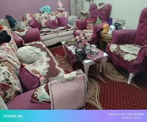 طقم انتريه خشب زان عموله استعمال شبه جديد