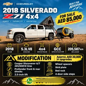 2018 Silverado Z71 4x4 – Profender 2.5” Lift  AED 20K Upgrades  Desert Ready
