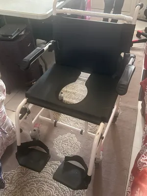 Mobile Shower Commode Wheelchair – Good Condition