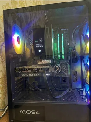 للبيع PC Gaming نظيف جداً - RTX 3050 /  750W وبسوي خصم للي يخلصني بسرعه