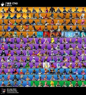 FORTNITE OG ACCOUNT 182 SKINS ACCOUNT