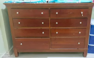 Thomasville double dresser with eight drawers