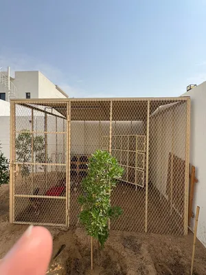 قفص 3X3 + قفص ازواج 6 ابواب Large Bird Aviary (3m × 3m) + Breeding Cage for Sale
