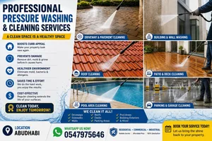 Pressure washing and cleaning