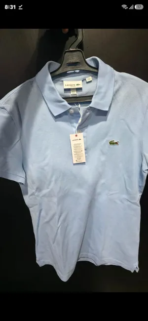 Authentic Lacoste Slim-Fit Piqué Polo Shirt – Light Blue