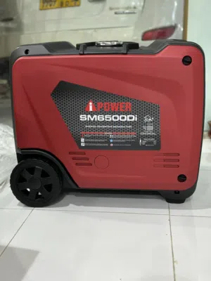 جنريتر مولد ماطور كهربائي من شركة iPOWER الامريكية صامت قوة 6500 واط يعمل بالريموت
