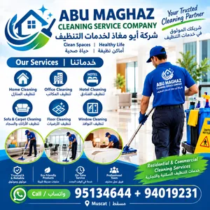 we are working as a professional cleaning and we have all type of material like machines for clean