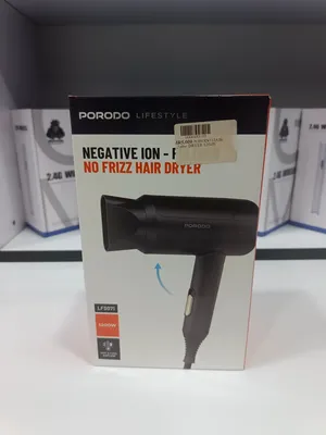 مجفف شعر قابل للطي بالأيونات السالبة من بوردو (Porodo Folding Hair Dryer 1200W)