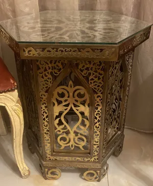 طاوله نحاس شغل يدوي مصنوعه يدويا