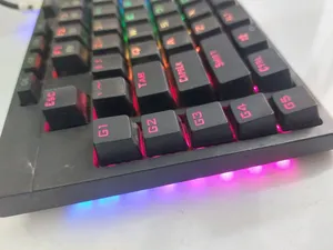 كيبورد ميكانيكي Gaming من شركة Redragon، موديل K588RGB-PRO BroadSword PRO.