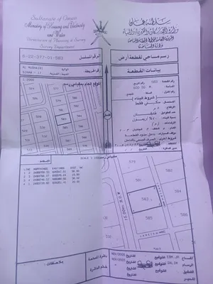 ارض للبيع في سناو مخطط 17