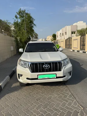 تويوتا برادو خليجي بحالة ممتاز بدون حوادث استعمال سيده رقم واحد