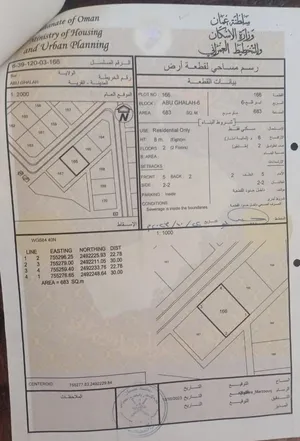 Residential Land for Sale in Al Sharqiya Sur
