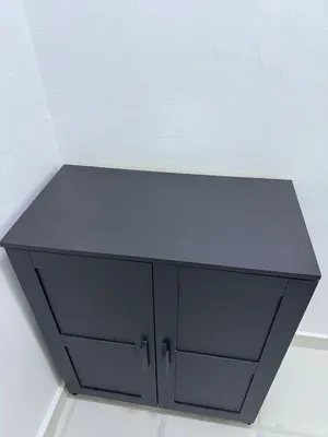 كبت تخزين بابين لون رصاصي غامج للبيع