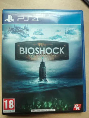 لعبة bioshock the collection ل ps4 مستعمل مع العلبة السيدي نظيف ولا شخطة
