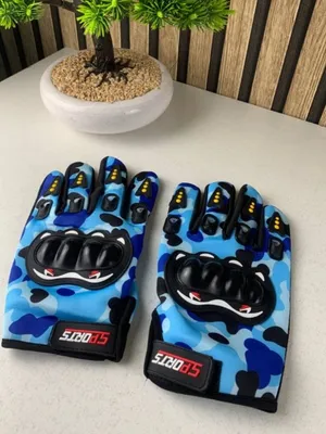 Gants de Moto Respirants Pro Biker à Doigts Longs V2 – قفازات إحترافية للدرجات النارية