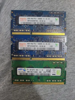 LAPTOP RAM PC3 3Pcs