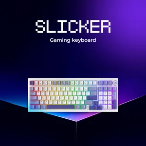 keyboard slicker Bluetooth +wireless +USB Zero Delay.. المتعة تبدأ بضغطة واحدة
