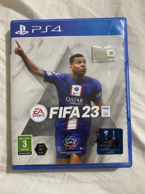 فيفا 23 بلاستيشن أربع.   استعمال نظيف جدا.   ماركة EA.