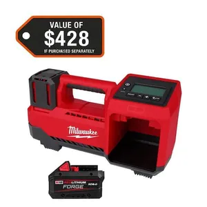 منفاخ إطارات امريكي الأصلي للقواطر (Milwaukee M18 Inflator)