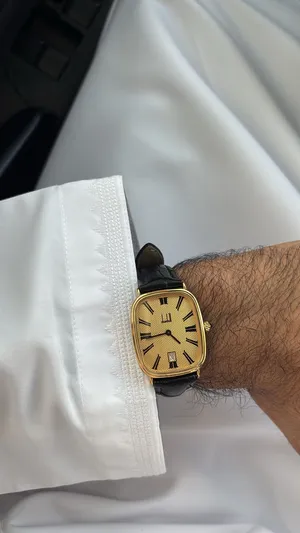 نوادر الدنهل Dunhill Tank Case مقاس 32 قصه التانك بكلها الاصلي الميناء الذهبي