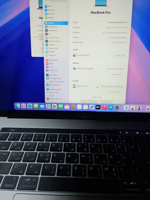 Macbook Pro 15 2019 Intel i9 16GB RAM 512GB SSD Space Gray AMD Graphics new battery
