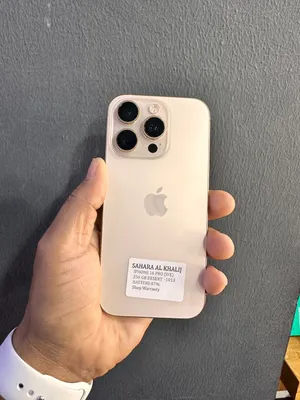 Used iPhone 16 Pro in Dessert titanium with 256GB Storage – battery health 87%.Excellent condition