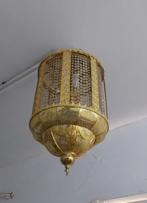 Luxury Used Gold Chandeliers  //  ثريا ذهبيه مستعمله فخمه و كلاسيكيه