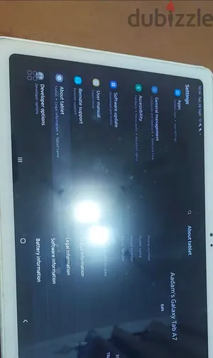 Samsung A7 tablet