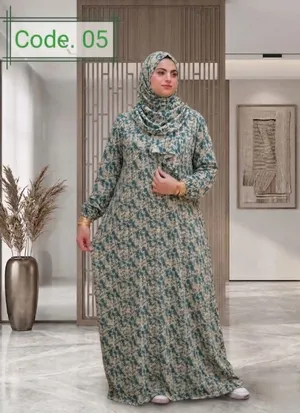 إسدال قطن مخلوط  أكثر من 20 رسمه