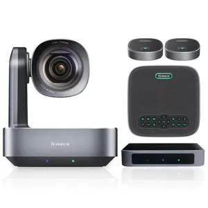 Tenveo VA612-EX Video 4K 12x Zoom PTZ Camera Conference System نظام مؤتمرات مكتبي ومكبر صوت بلوتوث
