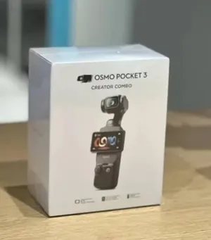 كاميرا DJI OSMA POCKET 3 COMPO0+ ذاكره 128 سرعهV30 استعمال اقل من شهرين