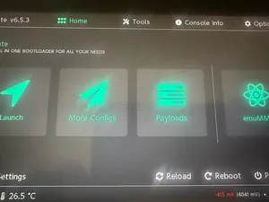 jailbroken Nintendo switch v2 already with tomodachi life on it