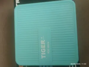 ريسيفر تايقر  k55 ultra يعمل بالنت