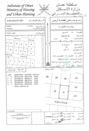 أرض سكنية في بركاء (سقسوق) قريبة جدا من الطريق السريع، على طريق معبد