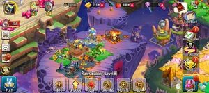بيع الحساب بسعر رخيص  وحساب نار وسعر خرافي اسم لعبه MONSTER LAGENDS