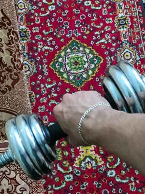 دمبلص نضيفه للتمارين المنزيله