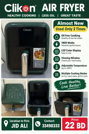 CLIKON AIR FRYER FOR SALE - MINT CONDITION