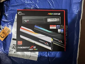 رامات G.SKILL Trident Z5 Neo RGB Series DDR5 RAM (AMD EXPO & Intel XMP 3.0) 128GB (2x64GB) 6000MT