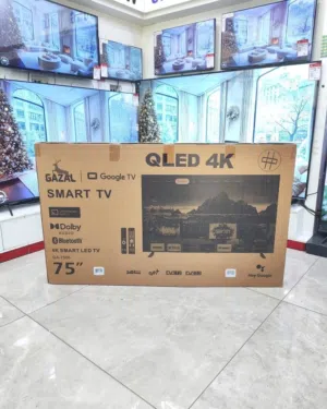 شاشة 75 4K غزال QLED 2026 اقوى شاشة بالأسواق العالمية فقط و حصريا .