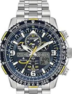ساعة سيتيزن بروماستر سكاي هوك إصدار الملائكة الزرقاء (Citizen Promaster Skyhawk A-T - Blue Angels)