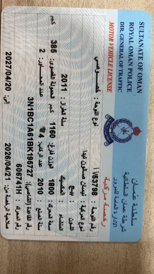 Used Nissan Tiida in Dhofar