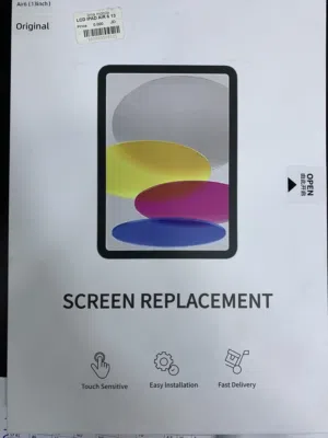 شاشة ايباد ابل اير 6 او اير 7 قياس 13 انش الاصلية شركة LCD IPAD AIR 6-7 13 INSH