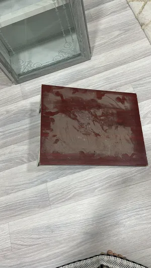 Wall bracket with wooden shelf