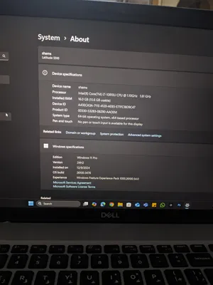 لاب توب للبيع ديل 5510laptop Dell latitude 5510