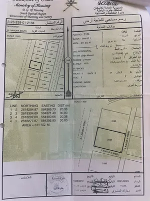 أرض موقع ممتاز لبناء الاستراحات  يبعد عن وزاره الإسكان 5 كيلو