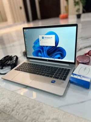 لابتوب HP معدن PROBOOK Core i7 جيل ثاني عشر الجهاز متل لجديد مع عدة هدايا بسعر مرتب