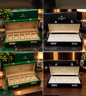 Luxury 5-Watch Display Box – Premium Watch Storage Case